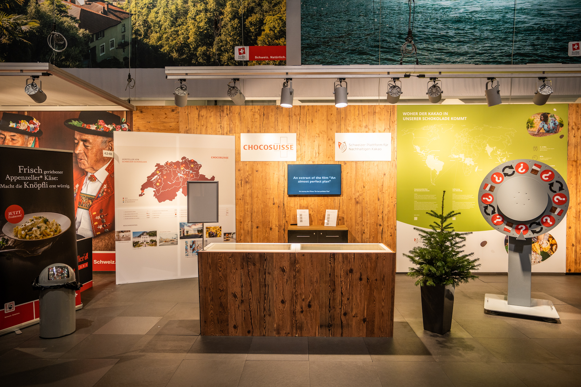 SWISSCO's booth at the International Green Week Berlin 2023